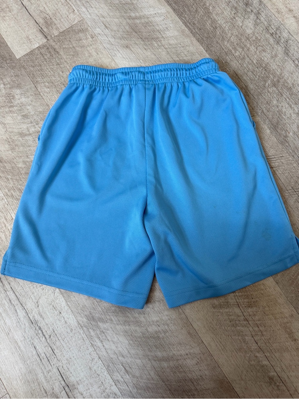 Jordan Boys Sky Blue Mesh Athletic Shorts with Jumpman - Picture 6 of 6